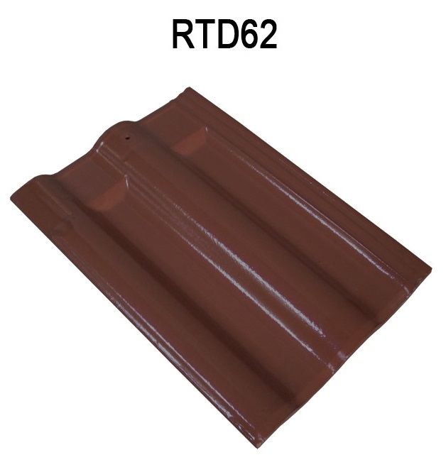 PHUONG HOANG enamel tile (brown)